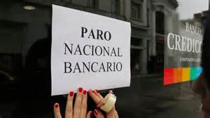 Bancarios van al paro el 9 de febrero en todo el país