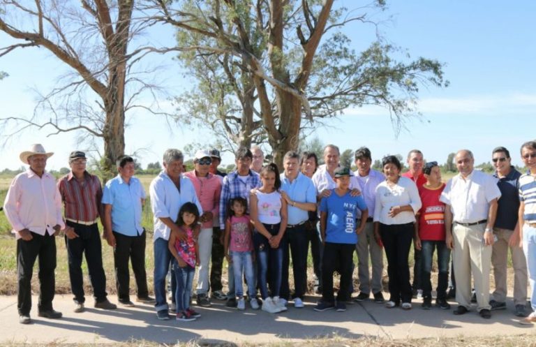 COLONIA EL PASTORIL: PEPPO INAUGURO OBRAS