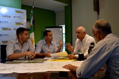 LOTERIA CHAQUEÑA PROYECTA OBRAS DEPORTIVAS EN PLAZA