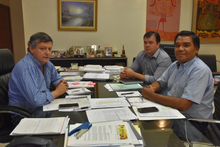 GOBERNADOR RECIBIO AL DIPUTADO NACIONAL MOSQUEDA