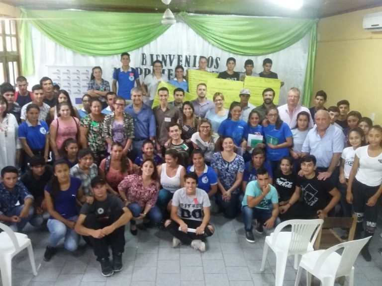 Se desarrolló  el 1º Encuentro de jóvenes rurales en Castelli