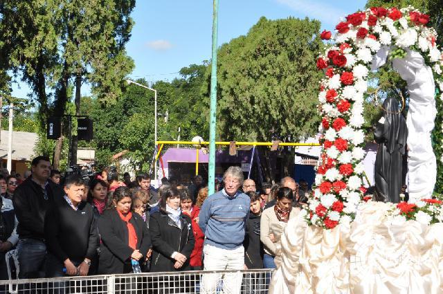 La Legislatura compartió con los peregrinos la festividad por Santa Rita