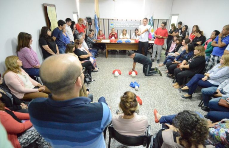 EDUCACIÓN RELANZÓ CAMPAÑA NACIONAL RCP EN LAS ESCUELAS SECUNDARIAS