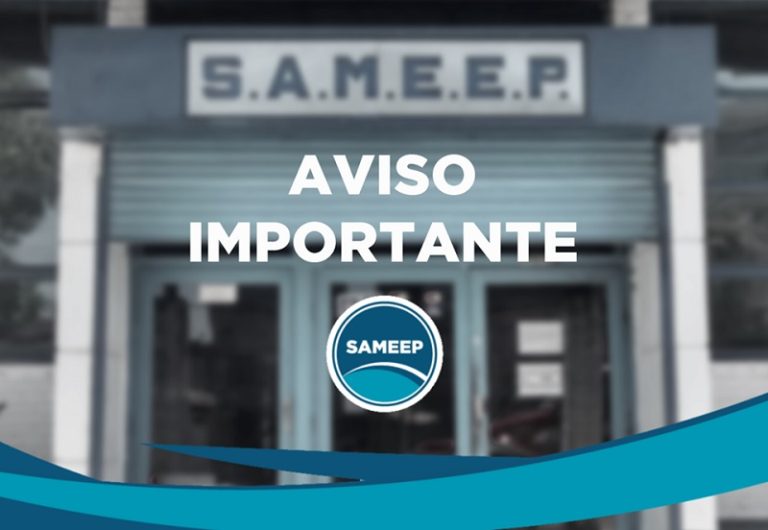 SAMEEP NO ATENDERÁ AL PÚBLICO ESTE MARTES 15