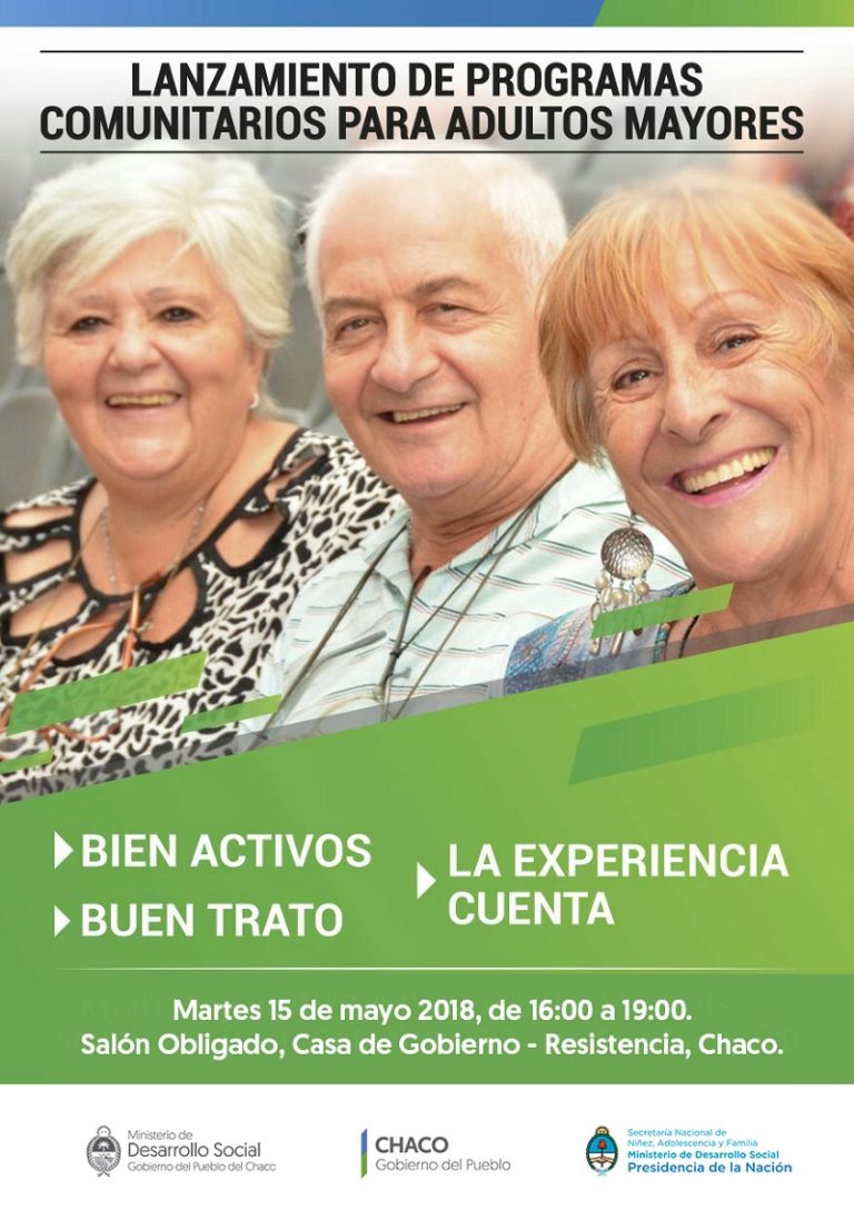 DESARROLLO SOCIAL LANZA PROGRAMAS COMUNITARIOS PARA ADULTOS MAYORES