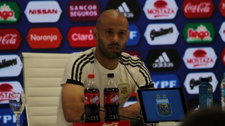 Javier Mascherano habló tras la salida de Romero “Es una baja muy sensible para nosotros”