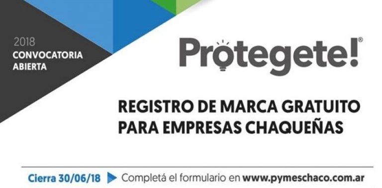 ÚLTIMA SEMANA PARA PARTICIPAR DEL CONCURSO DE REGISTRO DE MARCA GRATUITO PROTEGETE