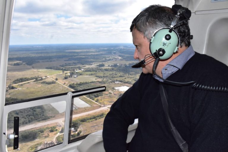 PEPPO RECORRIÓ LA RUTA PROVINCIAL N°7: “ES UNA OBRA FUNDAMENTAL PARA EL DESARROLLO DE LA PROVINCIA”