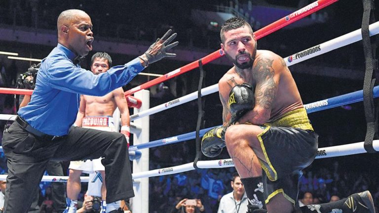 Matthysse dejó una mala imagen ante Pacquiao Derrota sin grandeza