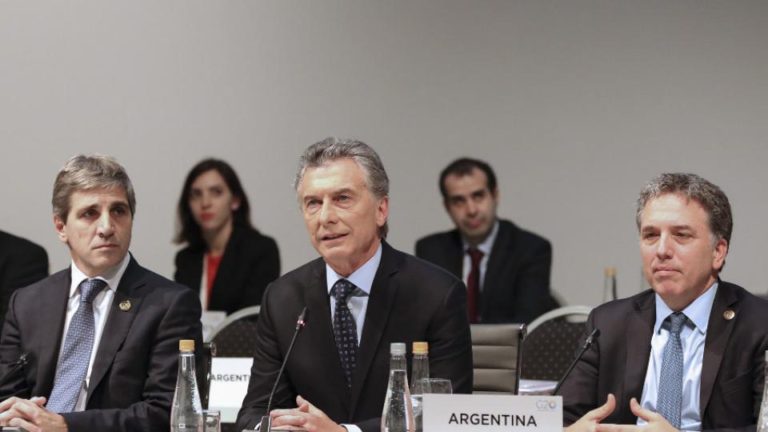 Macri repitió que hubo «turbulencias» en la economía argentina Con el discurso de la tormenta en el G20