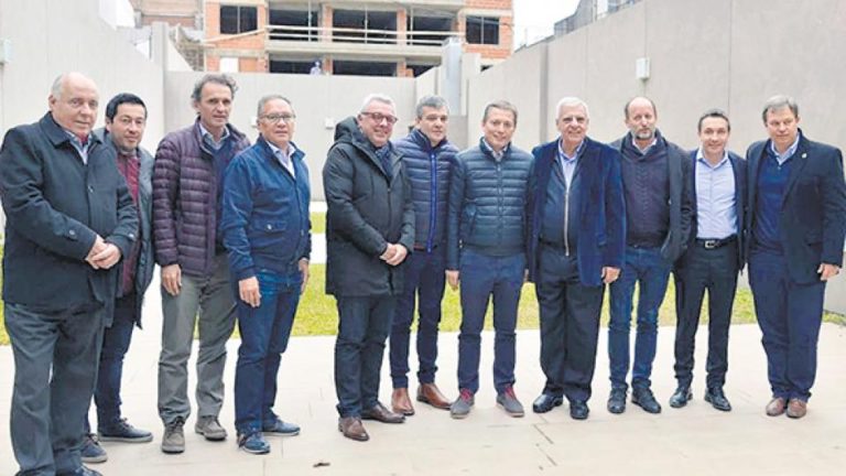 Intendentes con Lingeri en contra del proyecto de provincialización Un frente común por Aysa