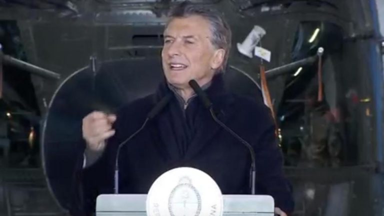 Macri anunció reformas para las Fuerzas Armadas Militares con tareas de seguridad interior