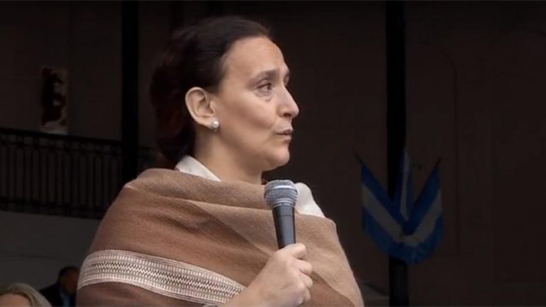 Michetti en la muestra de la Rural