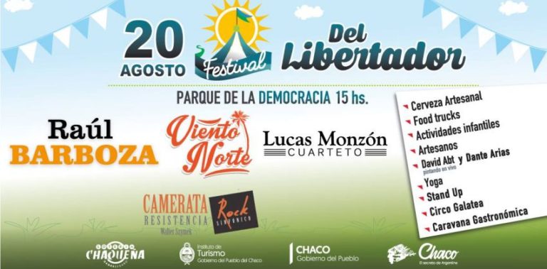 EL 20 DE AGOSTO SE CELEBRARÁ EL DÍA DEL LIBERTADOR EN EL PARQUE DE LA DEMOCRACIA