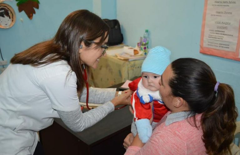 PROGRAMA DE ESPECIALISTAS ITINERANTES: SALUD BRINDÓ ATENCIÓN A MÁS DE 500 PERSONAS EN HERMOSO CAMPO