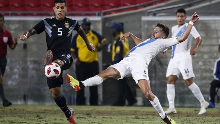 3-0 en Los Angeles Argentina goleó a Guatemala en un amistoso