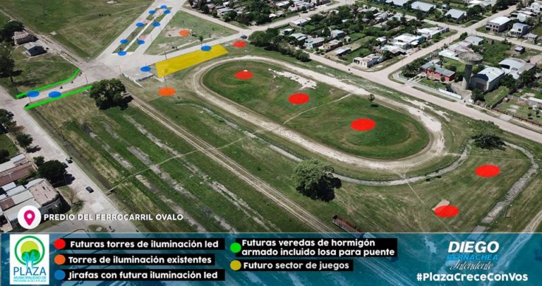 PRESIDENCIA DE LA PLAZA: PROYECTO MEJORA PREDIO FERROCARRIL (ÓVALO)