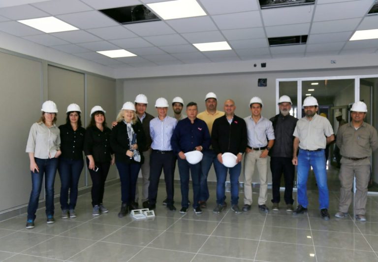 PEPPO SUPERVISÓ LAS OBRAS DEL NUEVO EDIFICIO DE LOTERÍA CHAQUEÑA