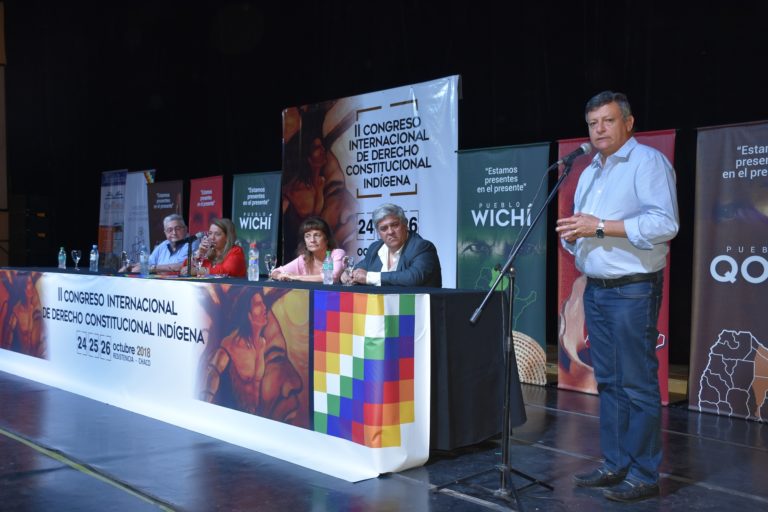 CONGRESO INTERNACIONAL DE DERECHO CONSTITUCIONAL INDÍGENA: «TRABAJAMOS POR LA IGUALDAD, LA INCLUSIÓN Y EL RECONOCIMIENTO», DIJO PEPPO