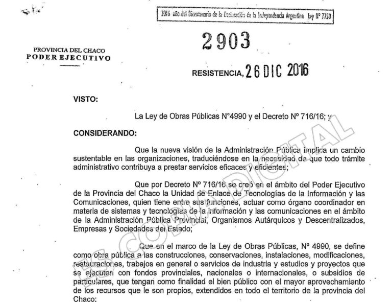 EL GOBIERNO RECUERDA QUE SE ENCUENTRA DISPONIBLE LA CONSULTA VIRTUAL DEL ESTADO DE LAS OBRAS PÚBLICAS