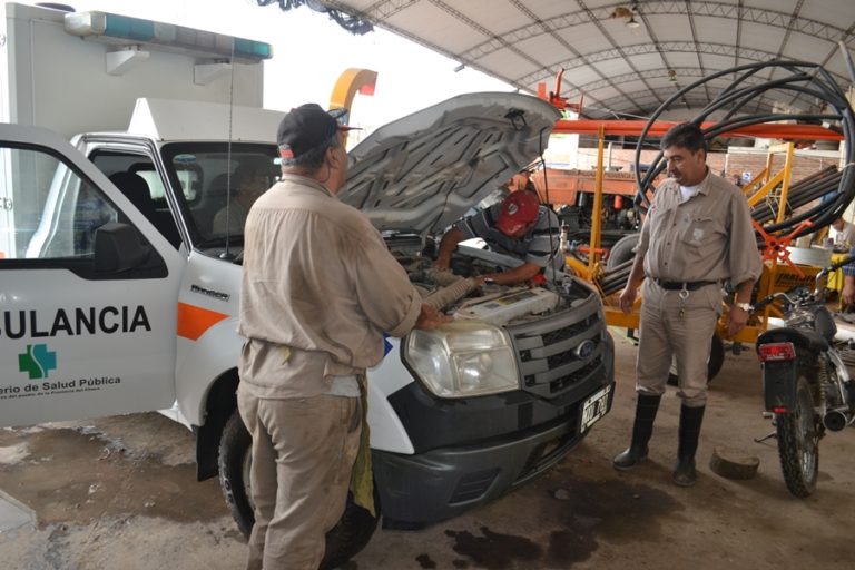 PRESIDENCIA DE LA PLAZA: EL MUNICIPIO COLABORA CON LA SALUD PÚBLICA: REPARACIÓN DE AMBULANCIA DE HOSPITAL «Dr. TOMAS NICOLAS AMIGO»