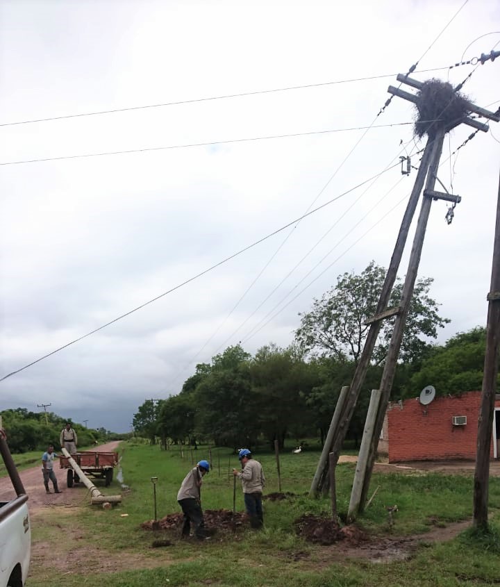 DESTACAN EL TRABAJO DE LOS OPERARIOS DE SECHEEP DURANTE LA TORMENTA