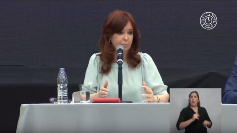 Cristina Kirchner presenta su libro «Sinceramente»