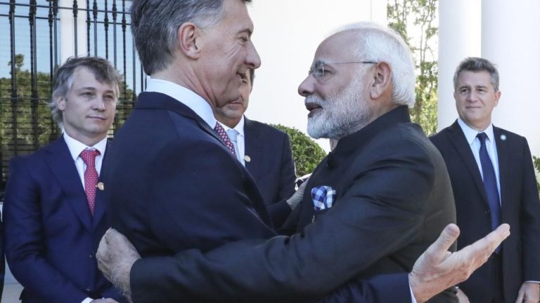 Lo visitaron en Olivos Macri se encontró con los líderes de la India y Corea del Sur