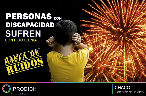 #MÁSLUCESMENOSRUIDOS: IPRODICH INVITA A CELEBRAR LAS FIESTAS SIN PIROTECNIA PARA NO AFECTAR A PERSONAS CON DISCAPACIDAD