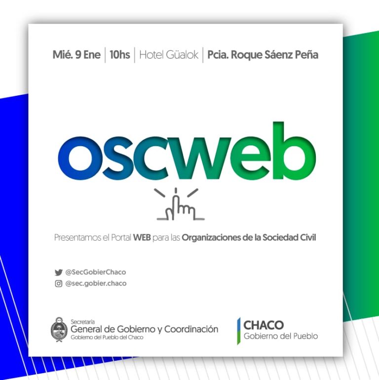 EL GOBIERNO PRESENTARÁ EL MIÉRCOLES UNA PÁGINA WEB PARA LAS ORGANIZACIONES DE LA SOCIEDAD CIVIL