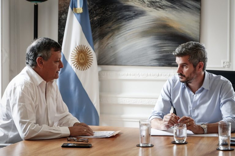 PEPPO SE REUNIÓ CON PEÑA PARA GESTIONAR RECURSOS FINANCIEROS PARA ASISTIR A LAS FAMILIAS AFECTADAS POR LAS INUNDACIONES