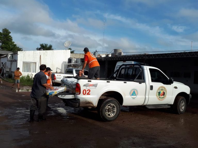 EL MINISTERIO DE GOBIERNO DISPUSO ASISTENCIA A LOS AFECTADOS POR LLUVIAS EN SANTA SYLVINA