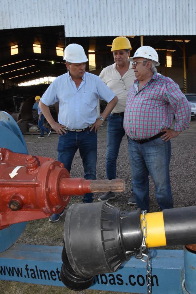 PEPPO AVANZA EN GESTIONES PARA ADQUIRIR BOMBAS PARA LA ESTACIÓN MARÍA CRISTINA