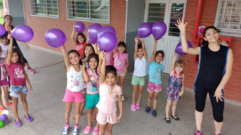 COLONIA DE VACACIONES EN EL CEF DE PAMPA DEL INDIO