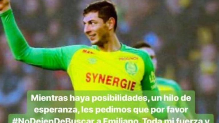 Messi y otros futbolistas se sumaron al pedido por Emiliano Sala #NoDejenDeBuscar