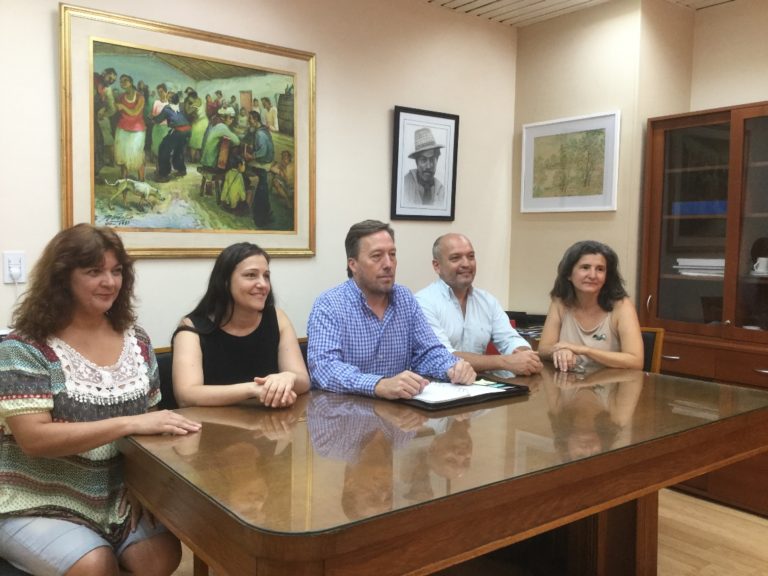 MARCELO GUSTIN PRESENTÓ A SU EQUIPO DE GESTIÓN EN EL INSTITUTO DE CULTURA