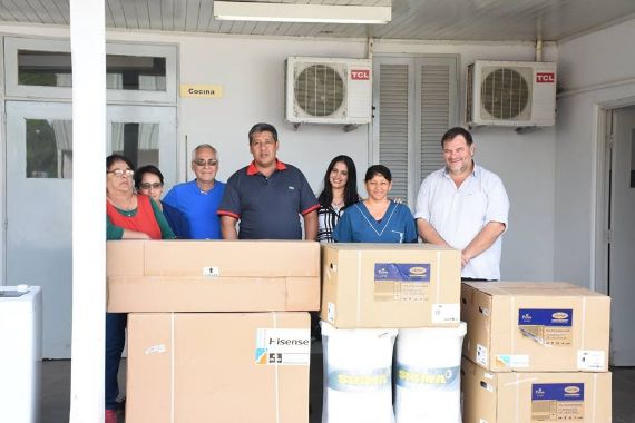 CORZUELA: CHACO SOLIDARIO REALIZÓ DONACIONES AL HOSPITAL «GENERAL MANUEL BELGRANO»