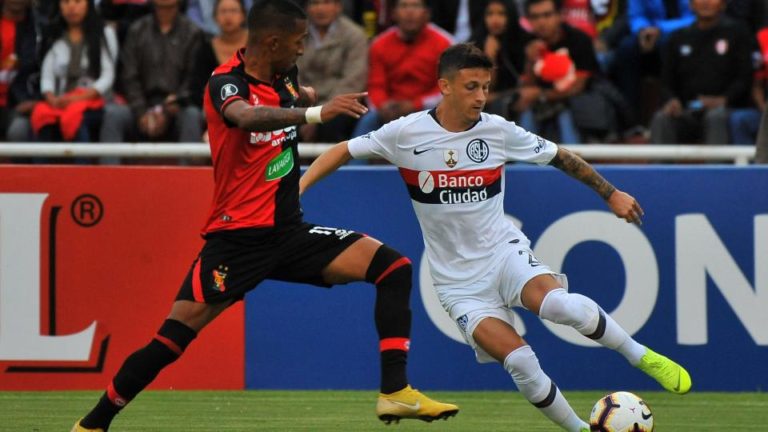 San Lorenzo no pudo ante Melgar de Perú en el duelo coperoLe alcanzó sólo para sumar