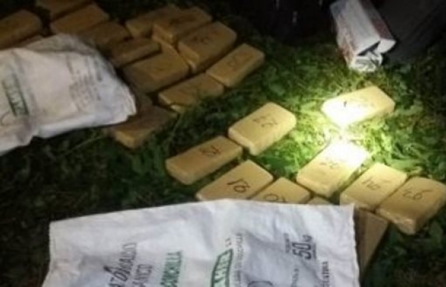 Hallaron marihuana en un predio de Las Palmas