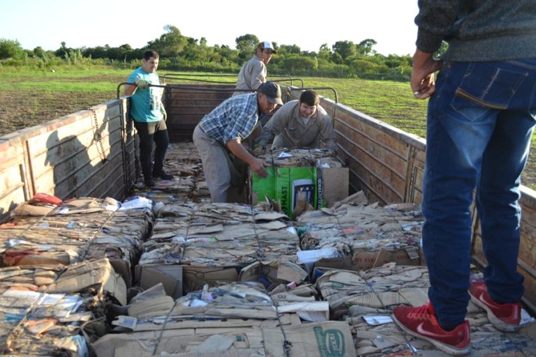 PRESIDENCIA DE LA PLAZA: EL MUNICIPIO REALIZÓ UNA NUEVA VENTA DE MATERIAL RECICLADO