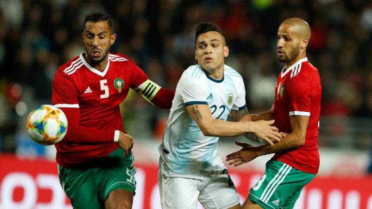 El gol lo marcó Angel Correa en el complementoPobre triunfo de Argentina sobre Marruecos