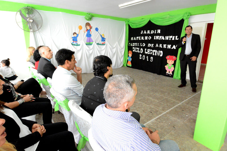 ACOMPAÑAMIENTO DEL GOBIERNO EN LA APERTURA DEL CICLO LECTIVO DEL JARDÍN DE UPCP