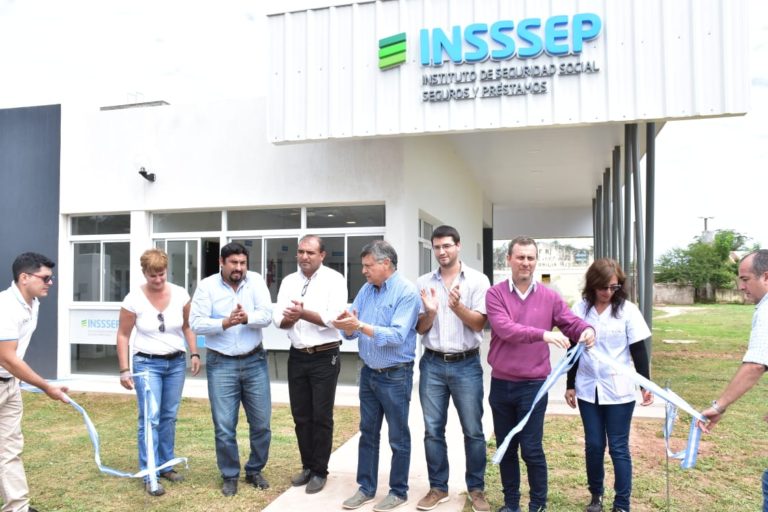 PEPPO INAUGURÓ LA DELEGACIÓN DEL INSSSEP EN FUERTE ESPERANZA: «TENEMOS QUE ESTAR CERCA DE LOS AFILIADOS»