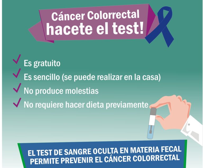 SALUD: JORNADAS DE PREVENCIÓN DEL CÁNCER DE COLORRECTAL