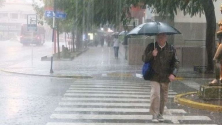 Anuncian lluvias y tormentas hasta el sábado