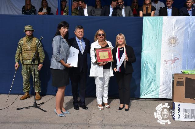 Batalla y Fonseca acompañaron los festejos por el 112º aniversario de Barranqueras