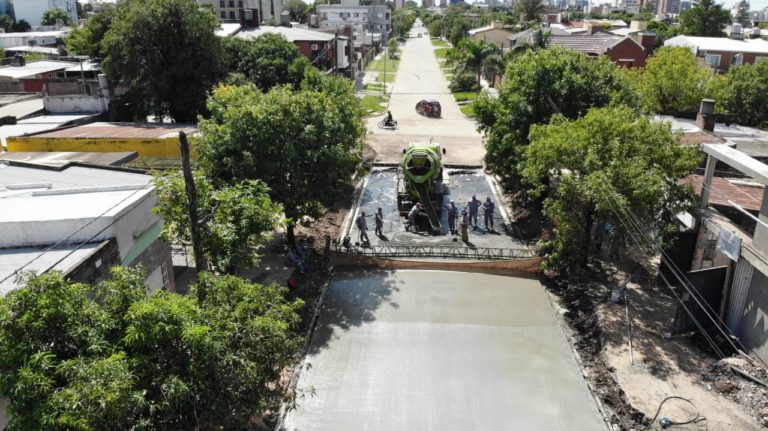 VIALIDAD PROVINCIAL EJECUTA 18 NUEVAS CUADRAS EN RESISTENCIA