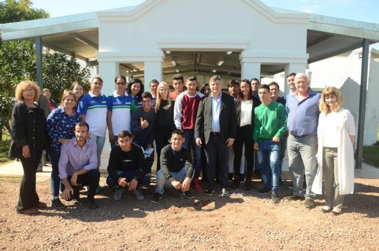 PEPPO INAUGURÓ OBRAS DE REFACCIÓN INTEGRAL EN LA ALDEA TRES HORQUETAS: «NUESTRO OBJETIVO ES QUE LOS ADOLESCENTES PUEDAN TENER UN PROYECTO DE VIDA»