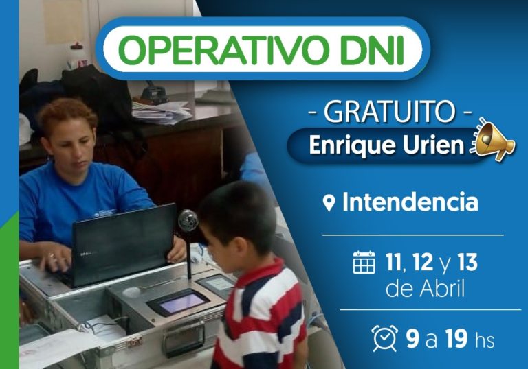 GOBIERNO CONCRETA MÁS OPERATIVOS GRATUITOS DNI EN EL INTERIOR