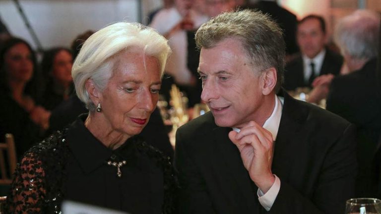 Macri le pide perdón al FMI